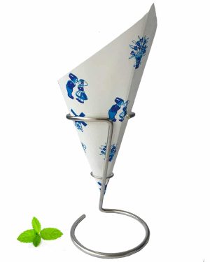 Chip Cone Delft Blue Typical Dutch chip cone