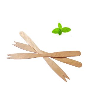 Disposable extra long chip fork