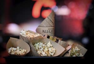 Paper cones for pop corn with custom printing